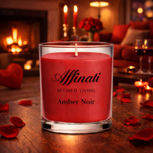 Amber Noir Mini Candle - Affinati