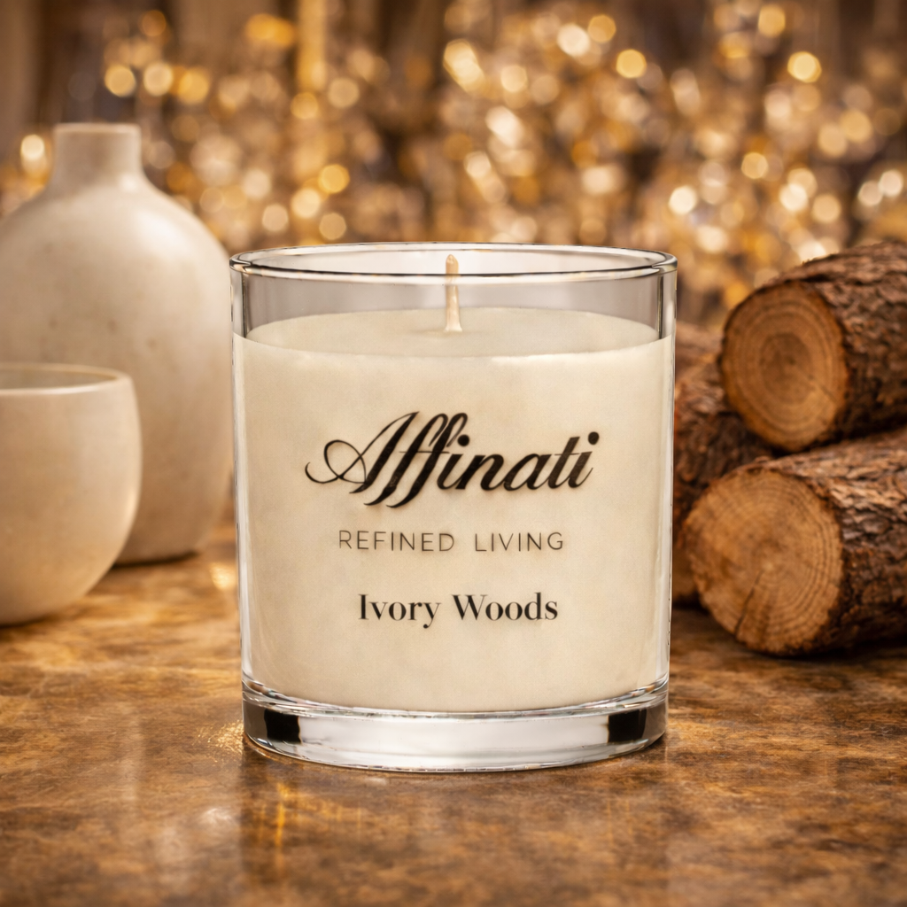 Ivory Woods Mini Candle - Affinati