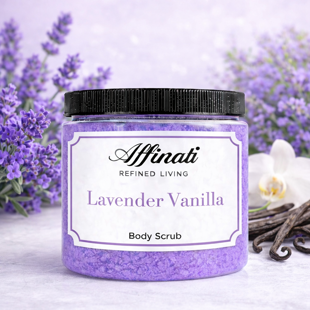 Lavender Vanilla Body Scrub - Affinati