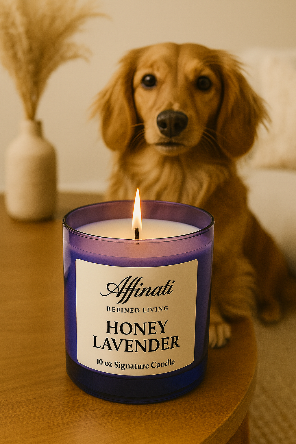 Honey Lavender Candle - Affinati