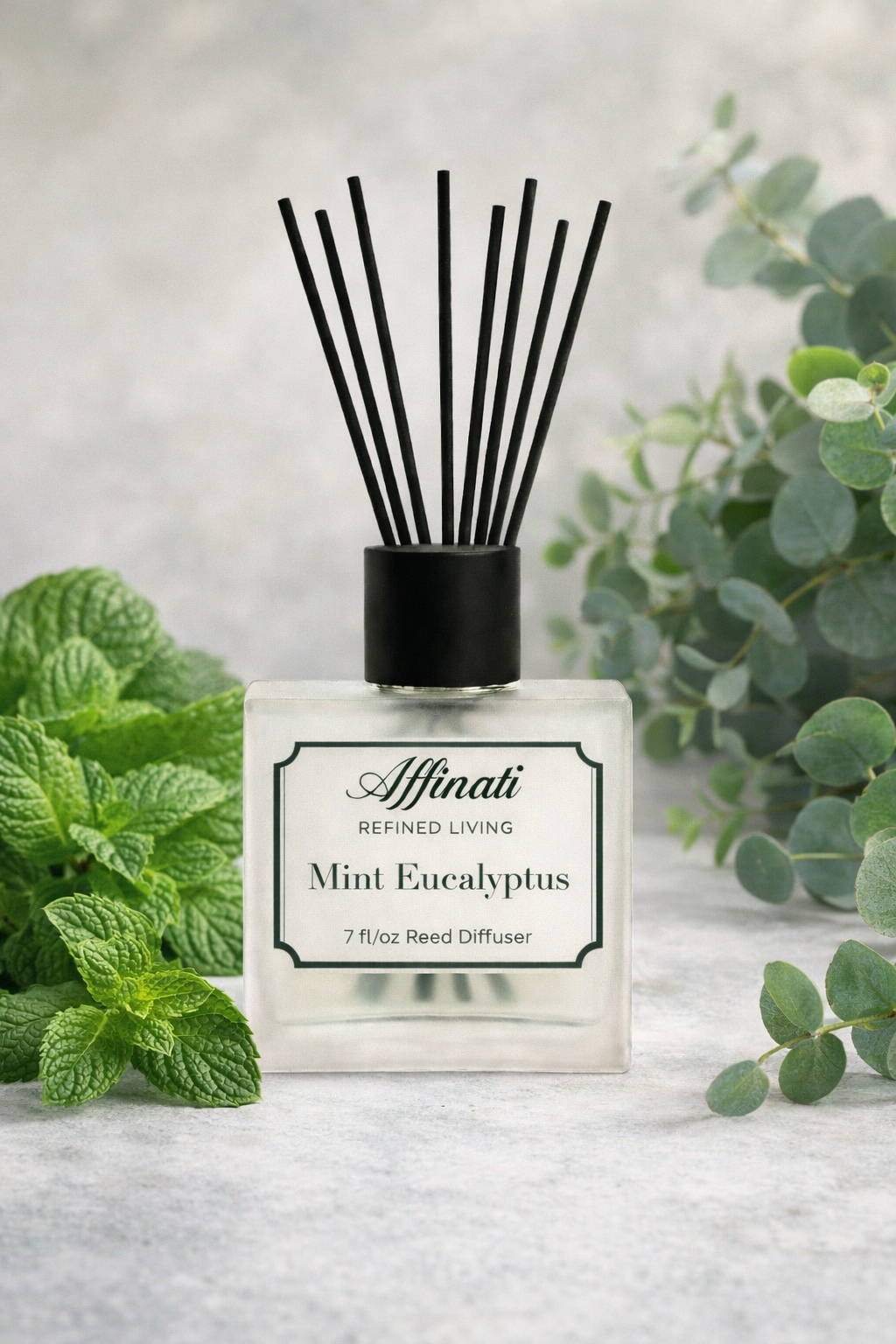 Mint Eucalyptus Reed Diffuser - Affinati 
