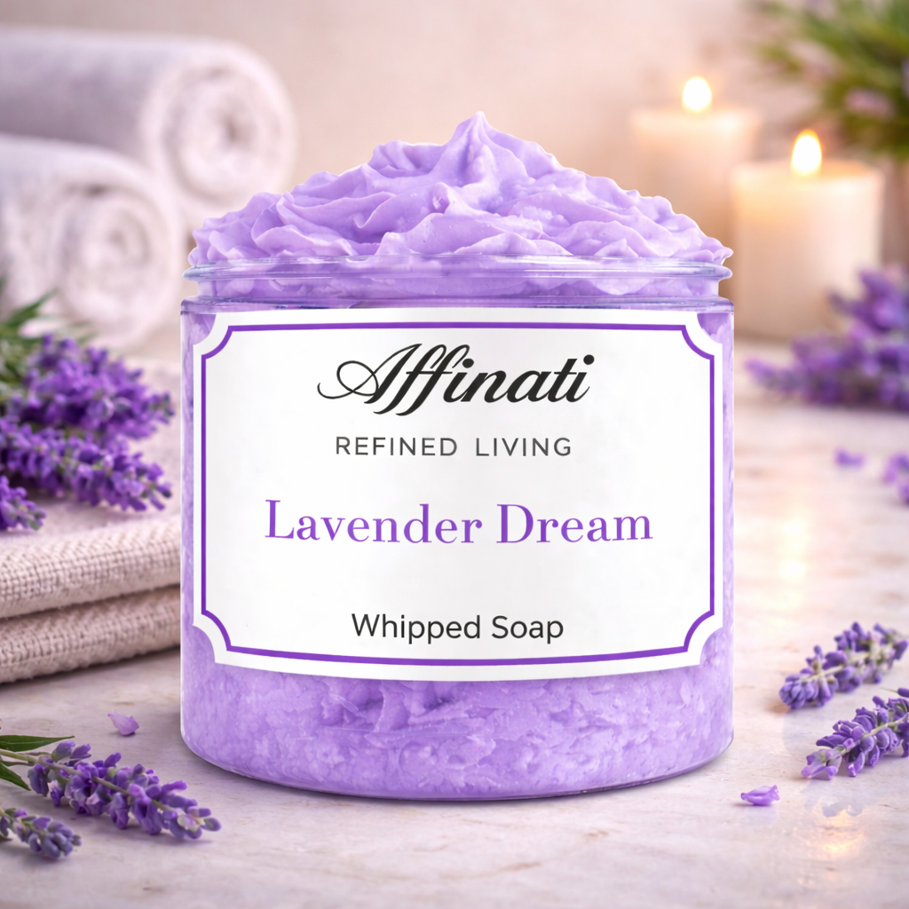 Lavender Dream Whipped Soap - Affinati