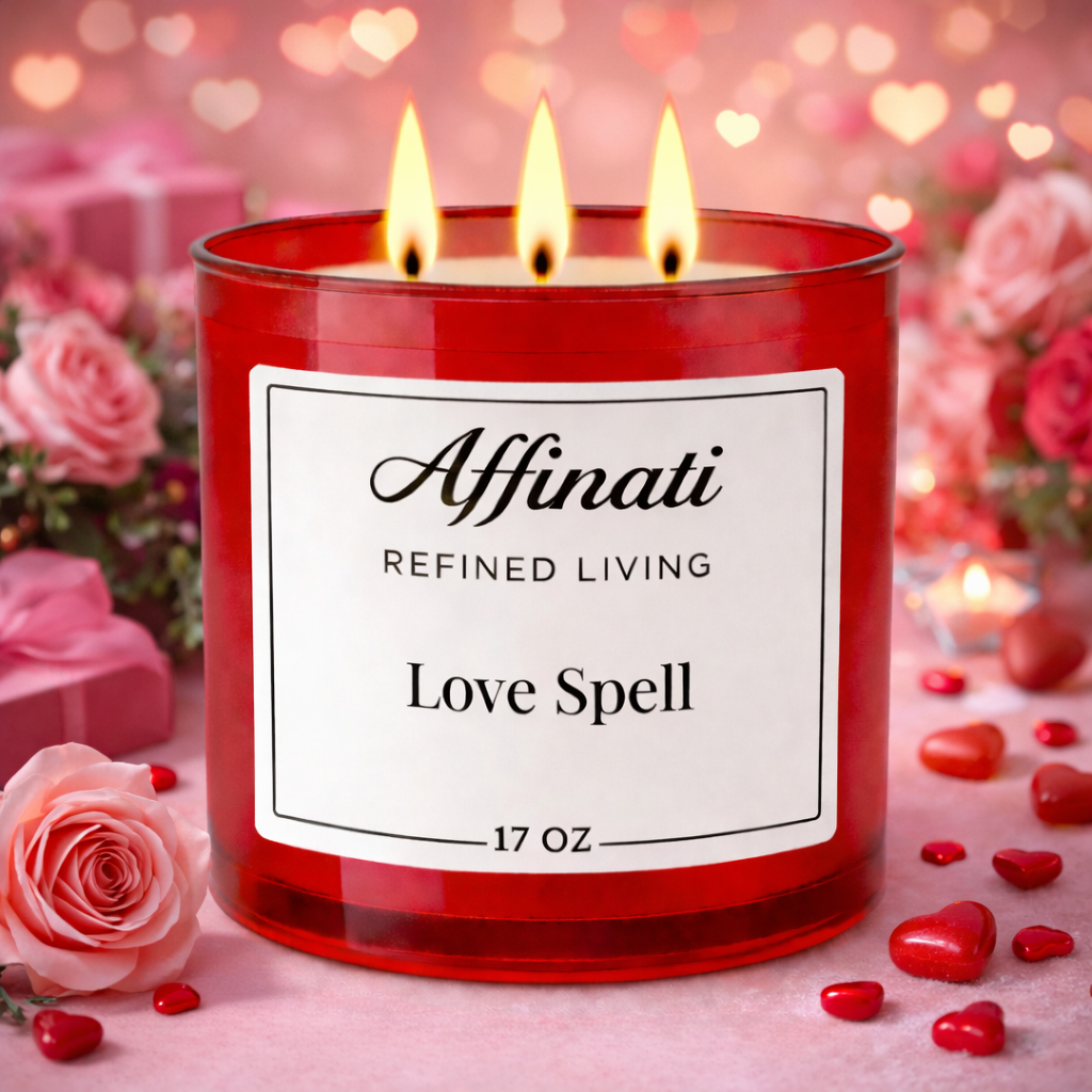 Love Spell 3-Wick Candle - Affinati