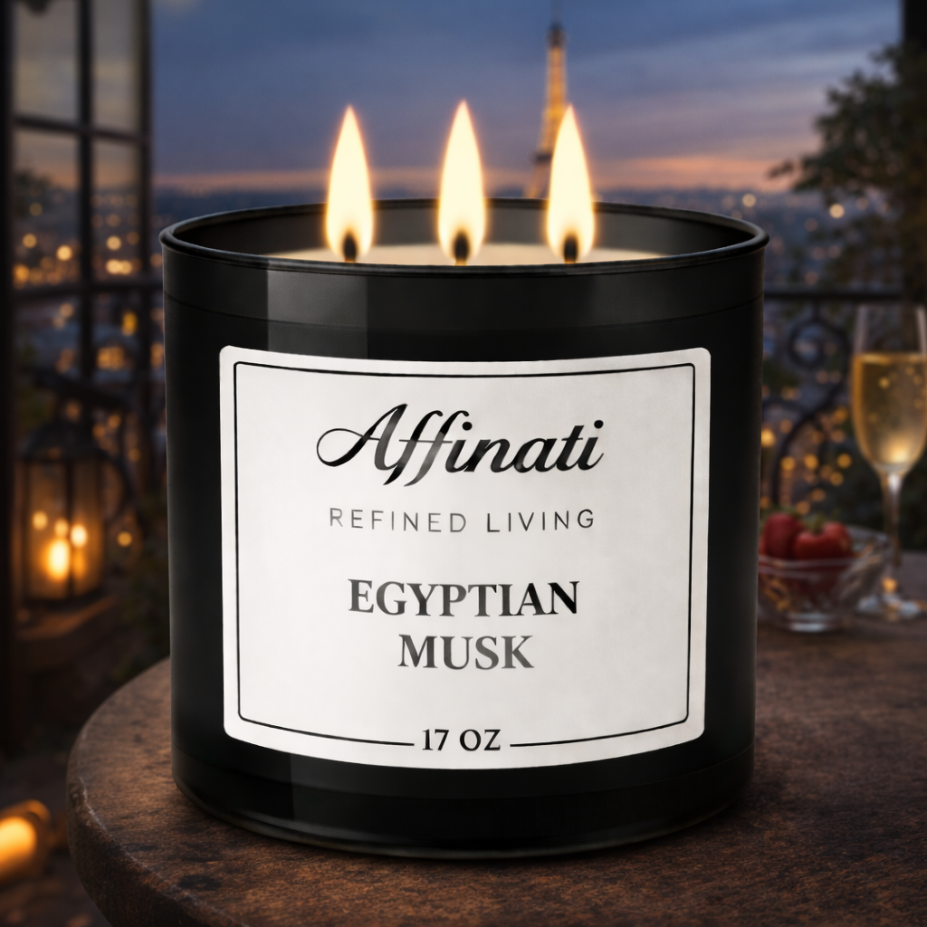 Egyptian Musk 3-Wick Candle - Affinati