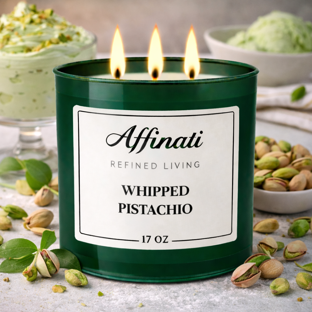 Whipped Pistachio 3-Wick Candle - Affinati