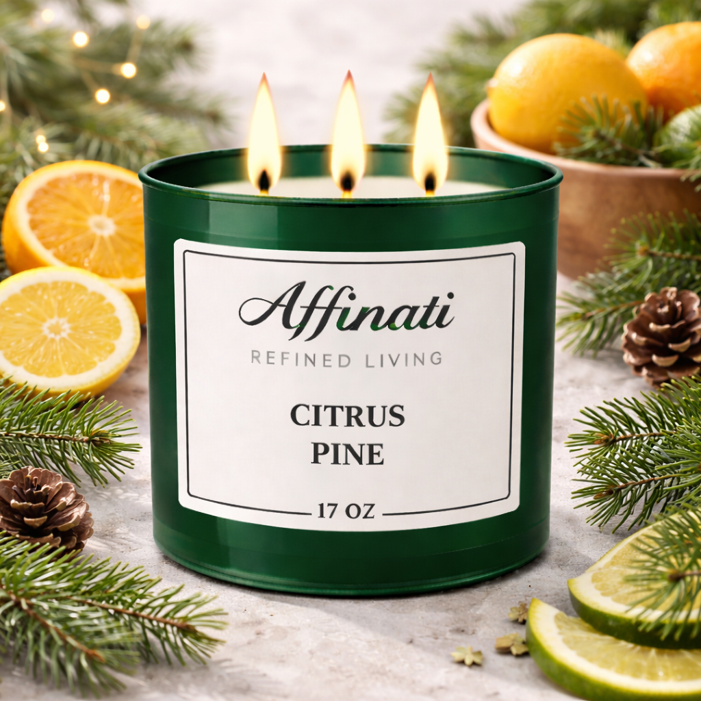 Citrus Pine 3-Wick Candle