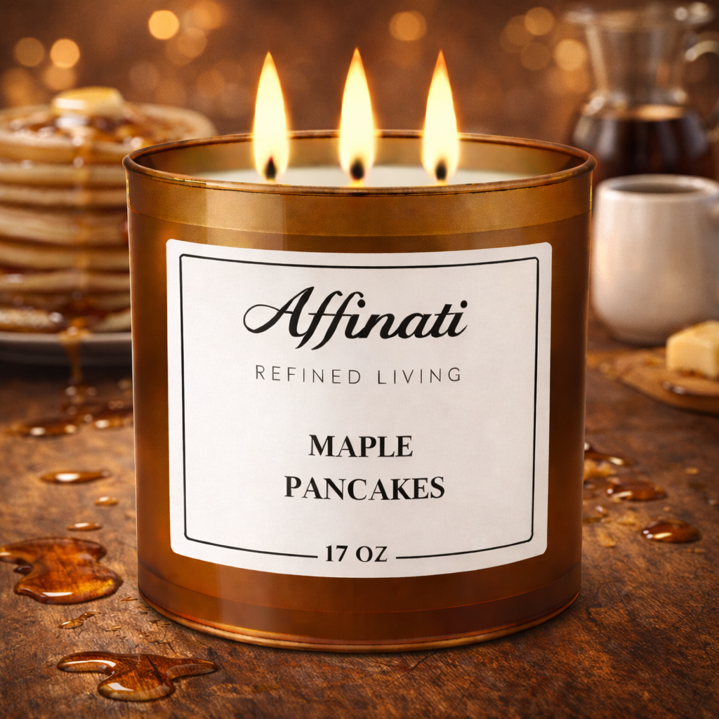 Maple Pancakes 3-Wick Candle - Affinati