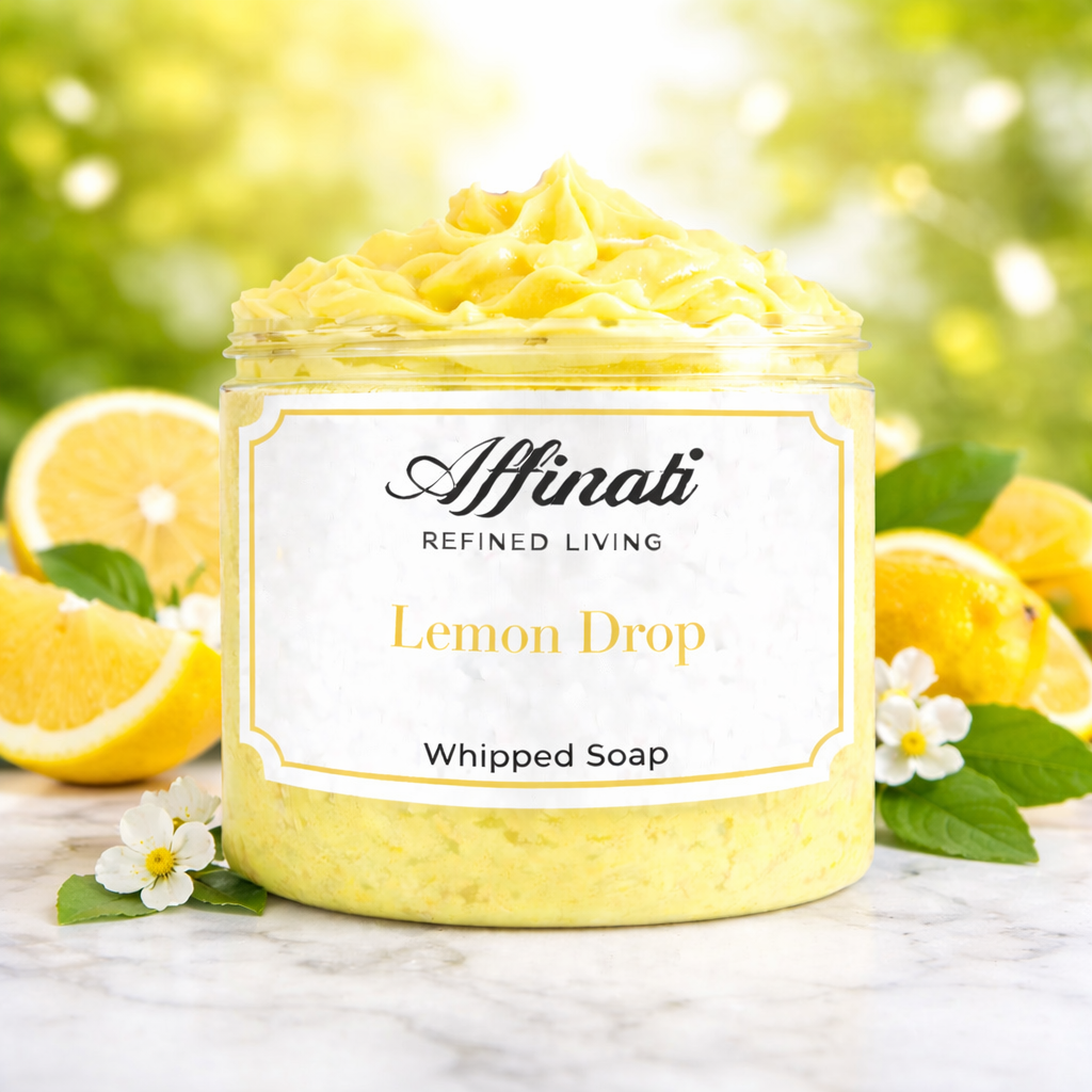 Lemon Drop Whipped Soap - Affinati