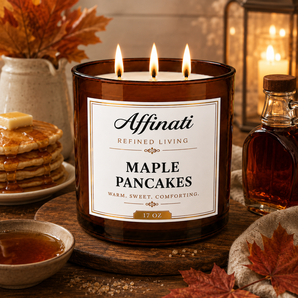 Maple Pancakes Signature Candle - Affinati