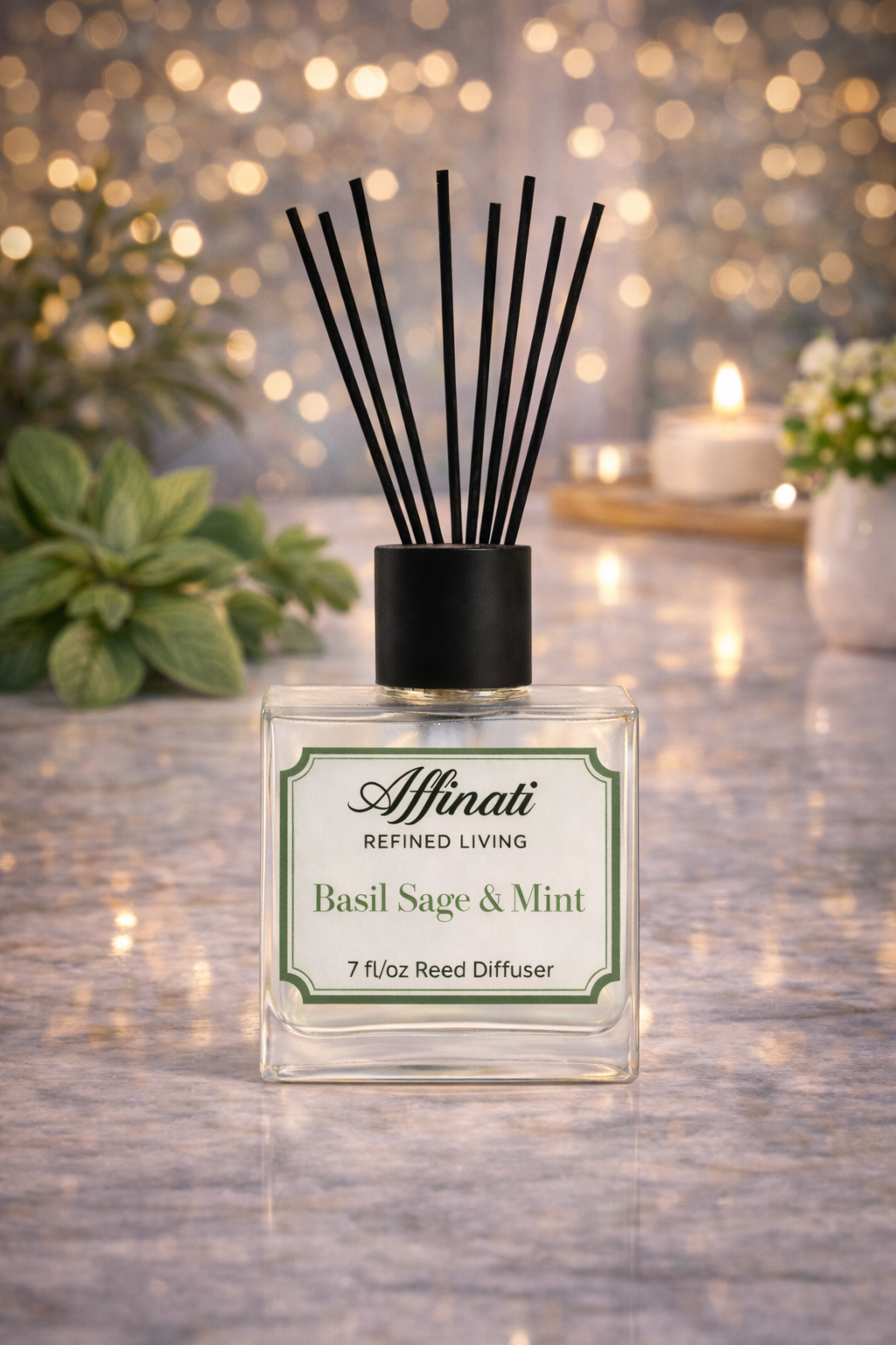 Basil Sage & Mint Room Spray - Affinati