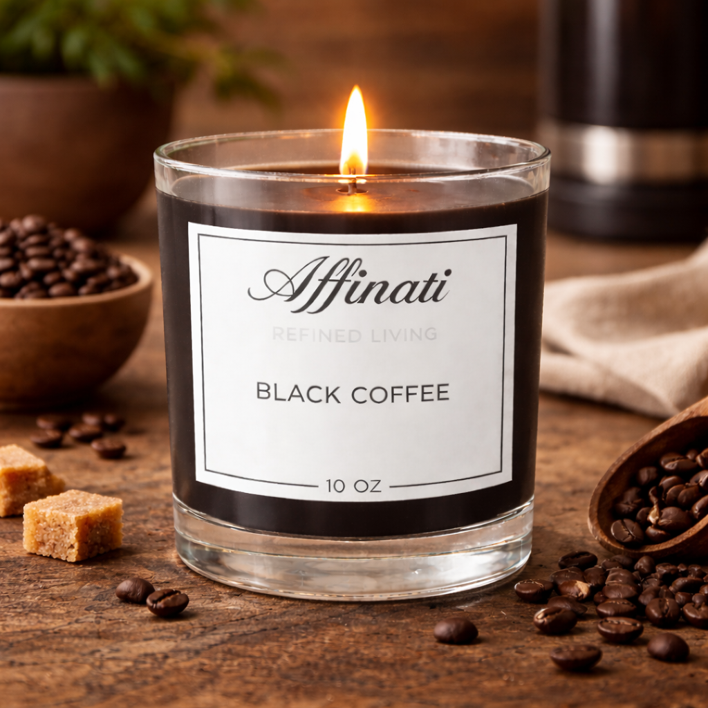 Black Coffee Original Candle - Affinati