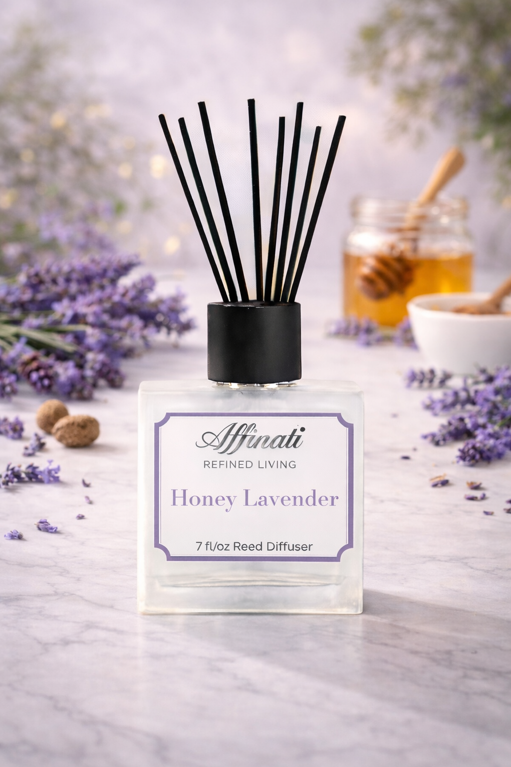 Honey Lavender Reed Diffuser - Affinati