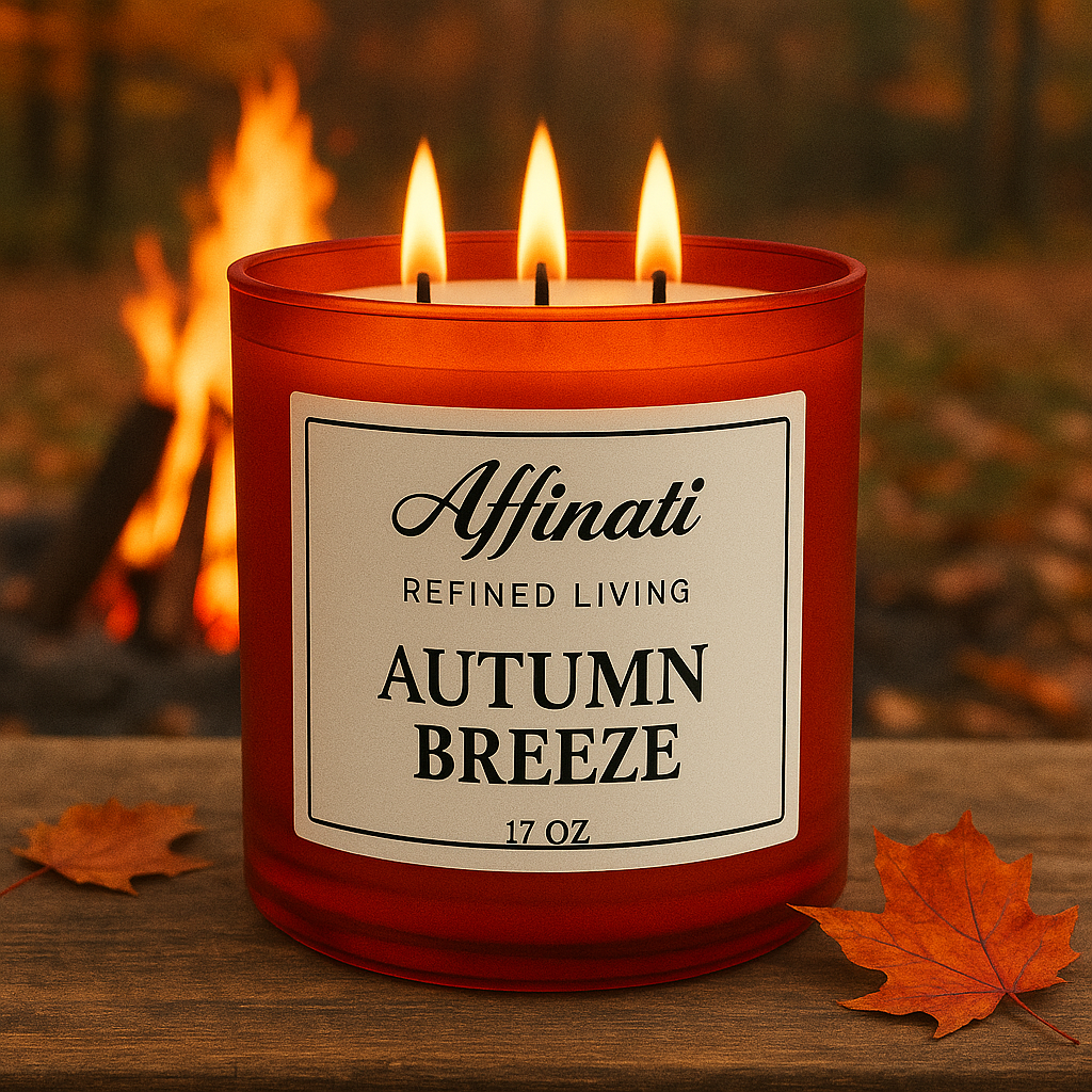 Autumn Breeze 3-Wick Candle - Affinati