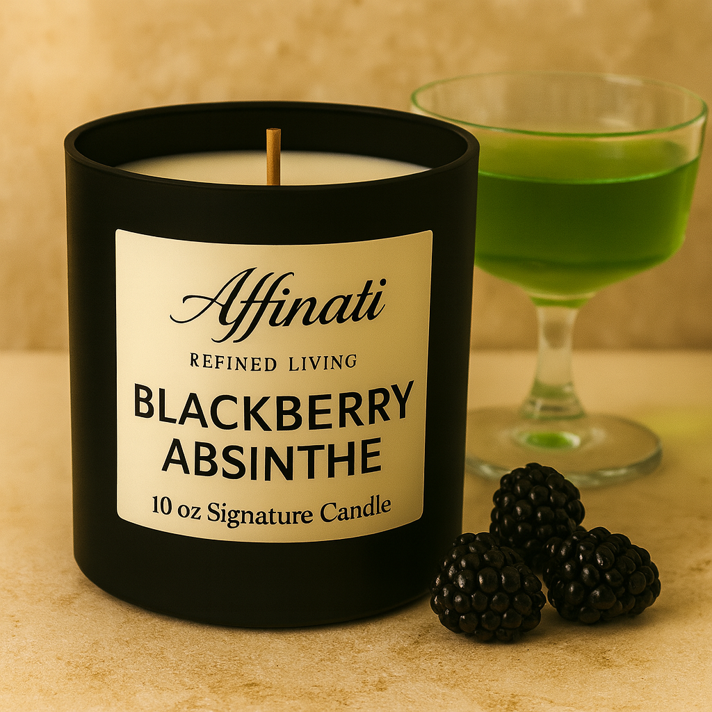 Blackberry Absinthe Signature Candle - Affinati