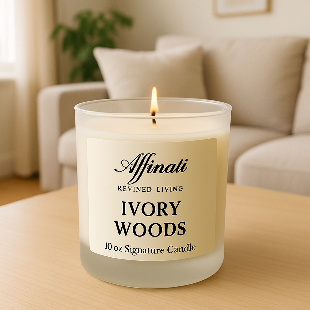 Ivory Woods Signature Candle - Affinati