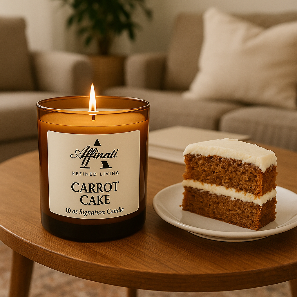 Havuçlu Kek İmza Mum