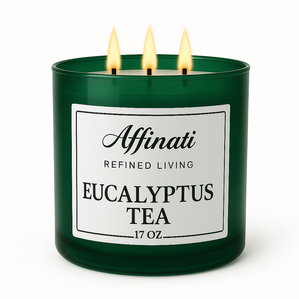 3-Wick Eucalyptus Tea Candle