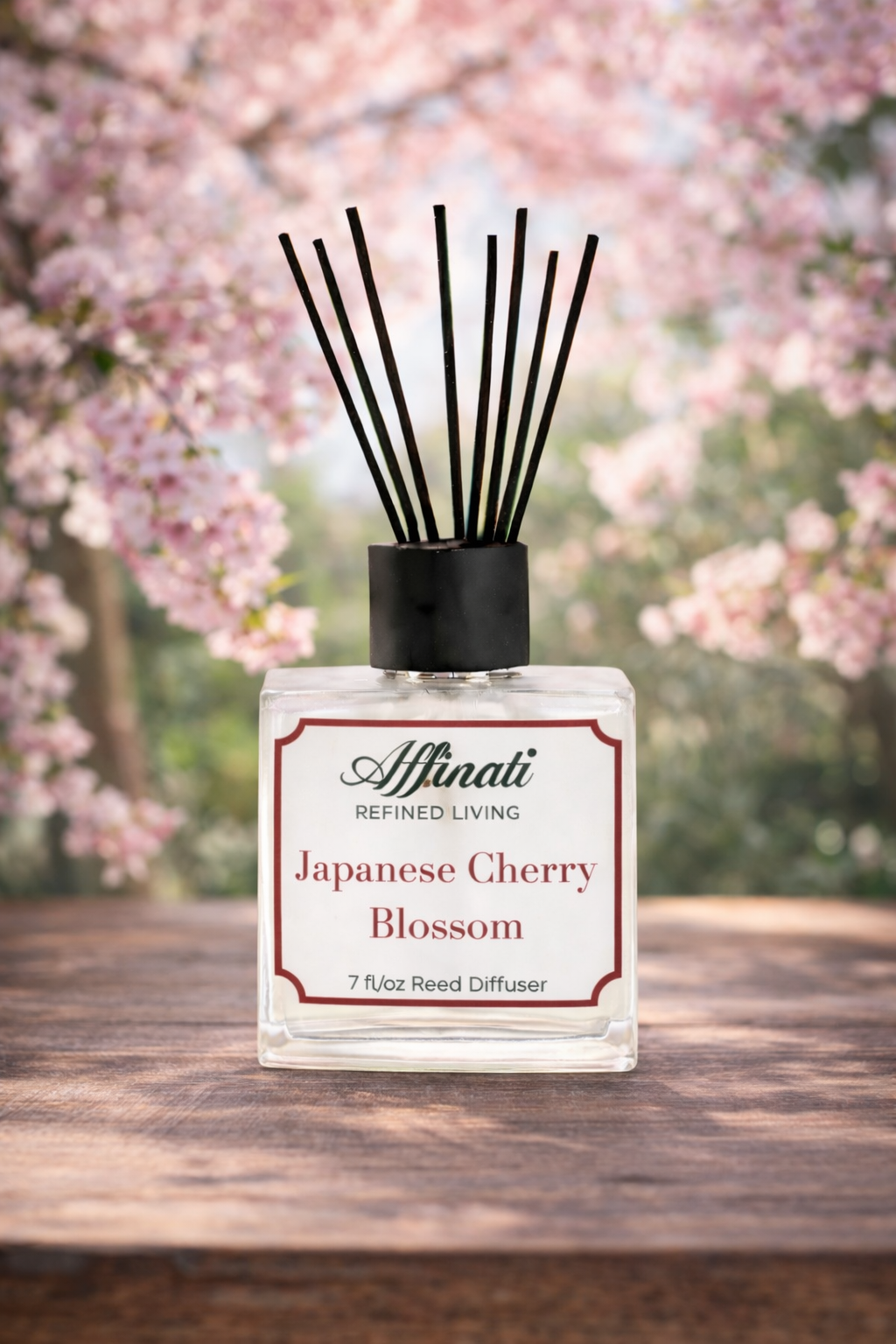 Cherry Scented Reed Diffuser Japanese Cherry Blossom Reed Diffuser – Affinati