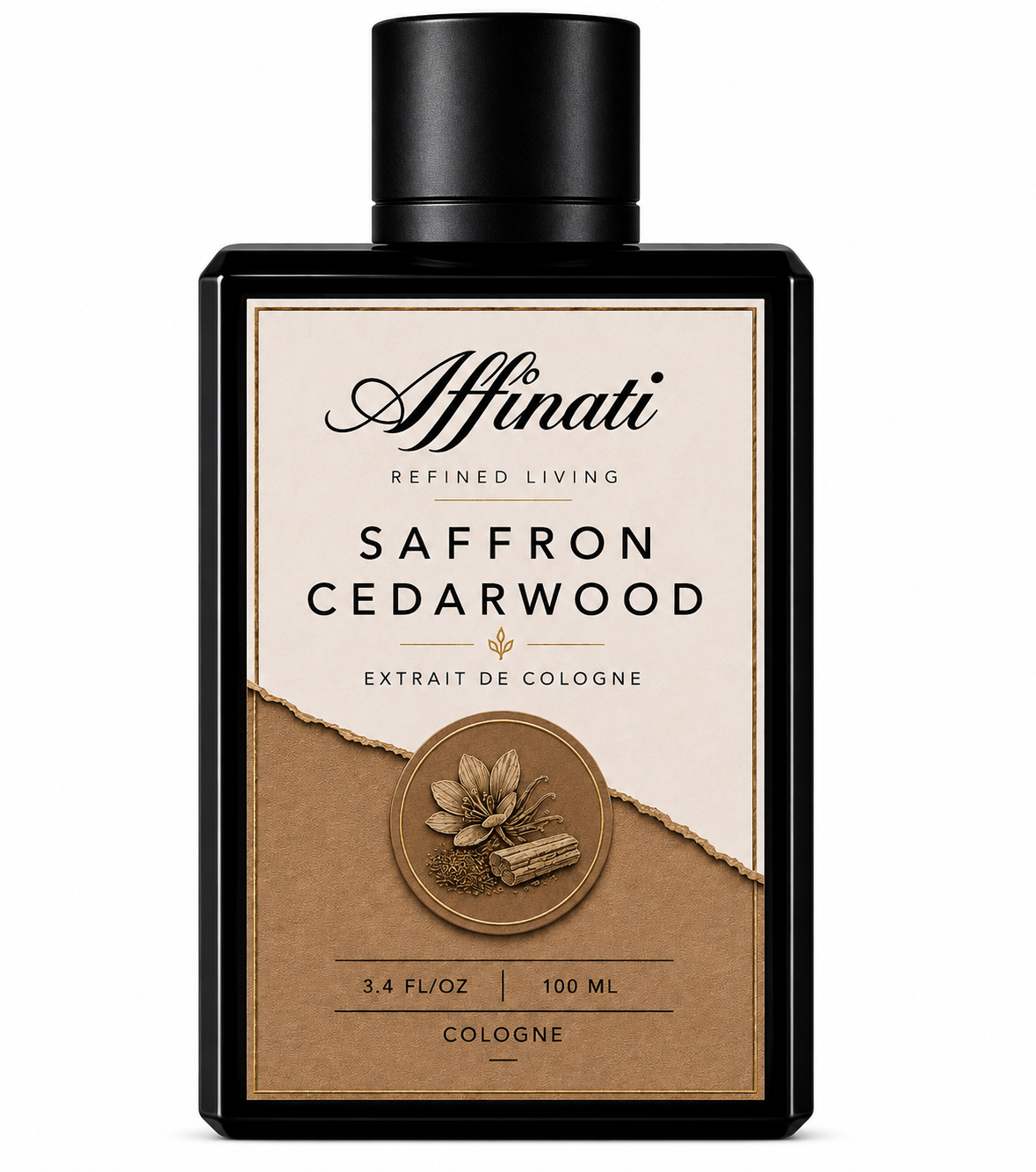 Saffron Cedarwood Cologne