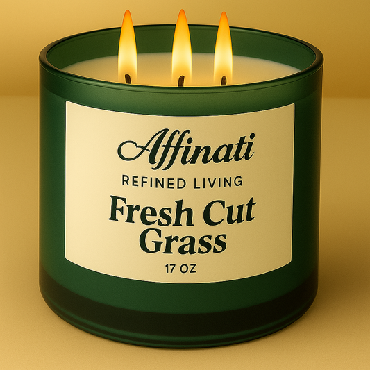 3-Wick Fresh Cut Grass Candle