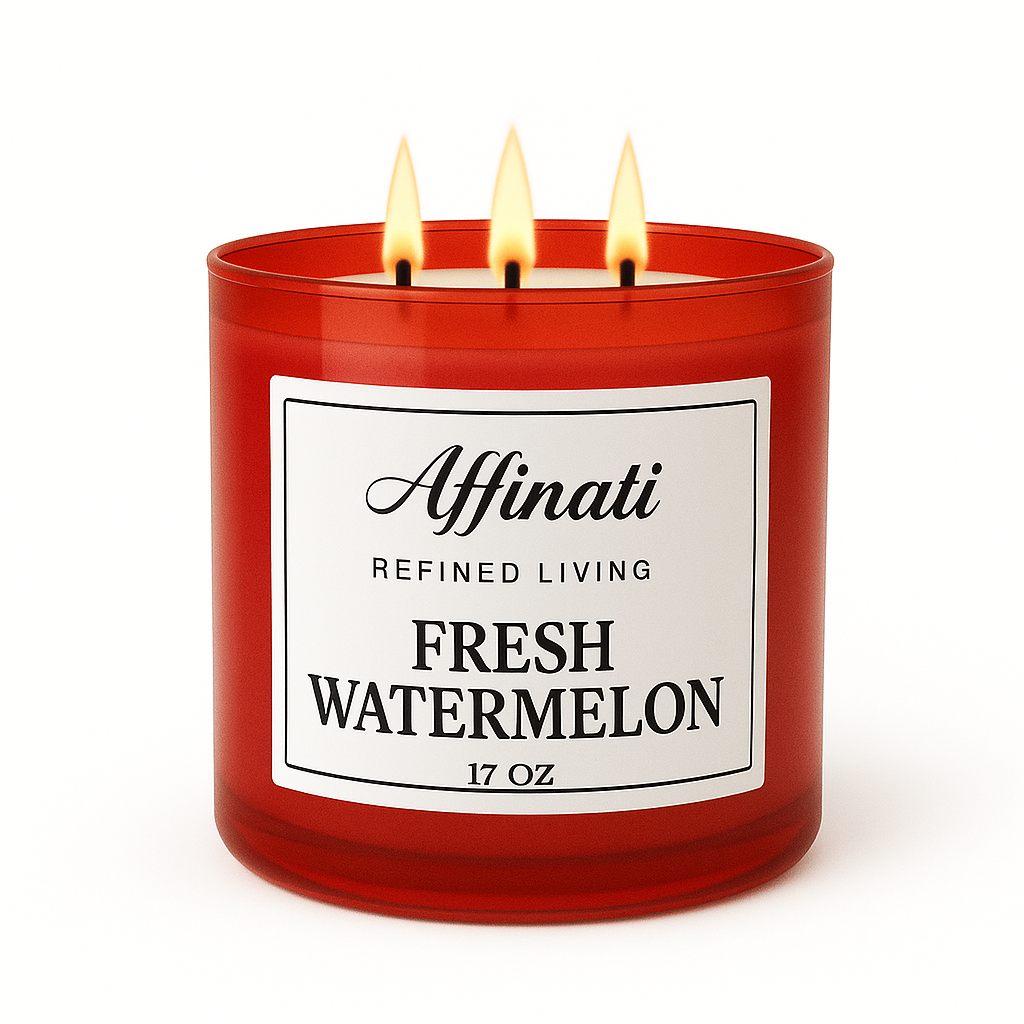 3-Wick Fresh Watermelon Candle