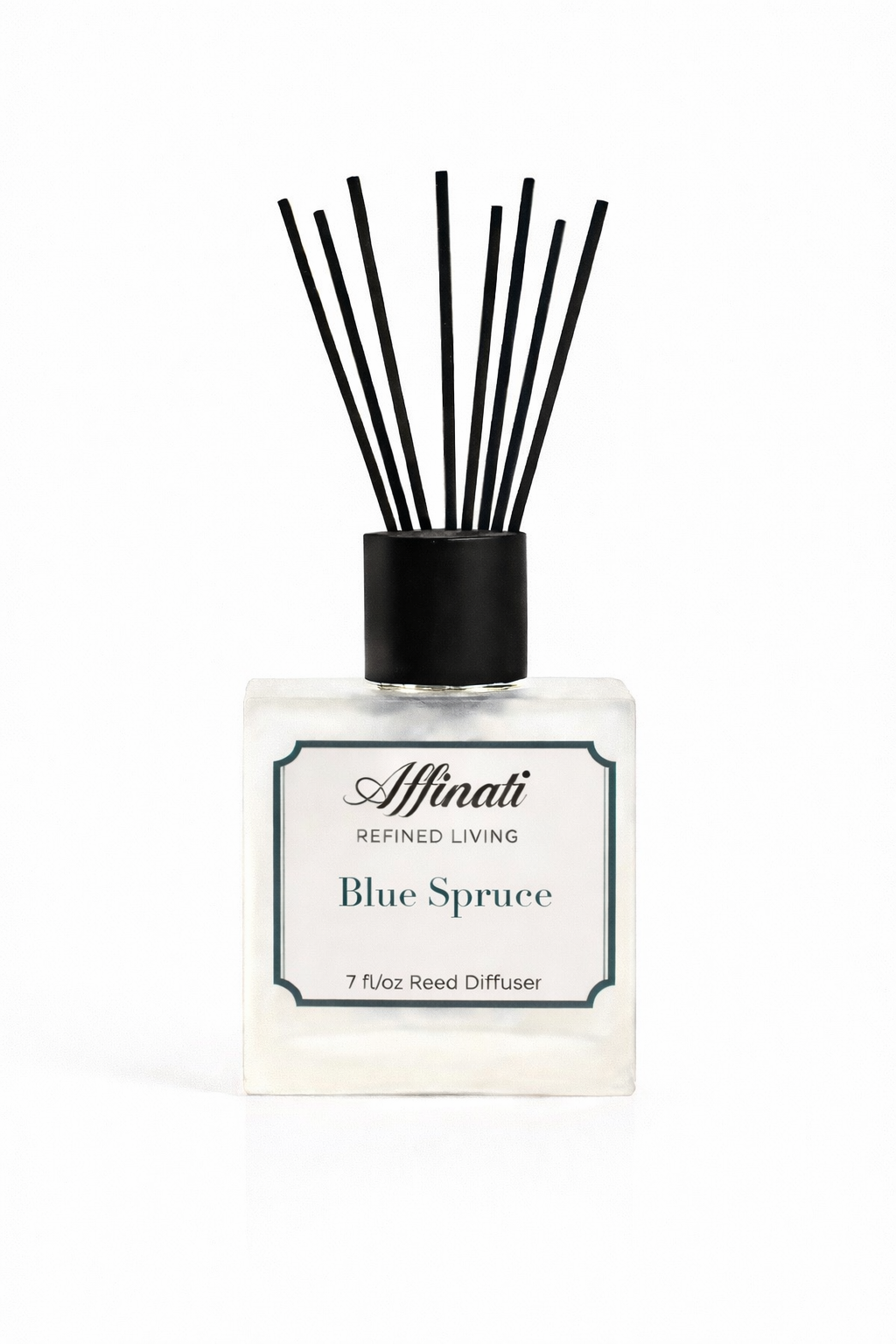 Difuzér modrého smrku s rákosovými tyčinkami