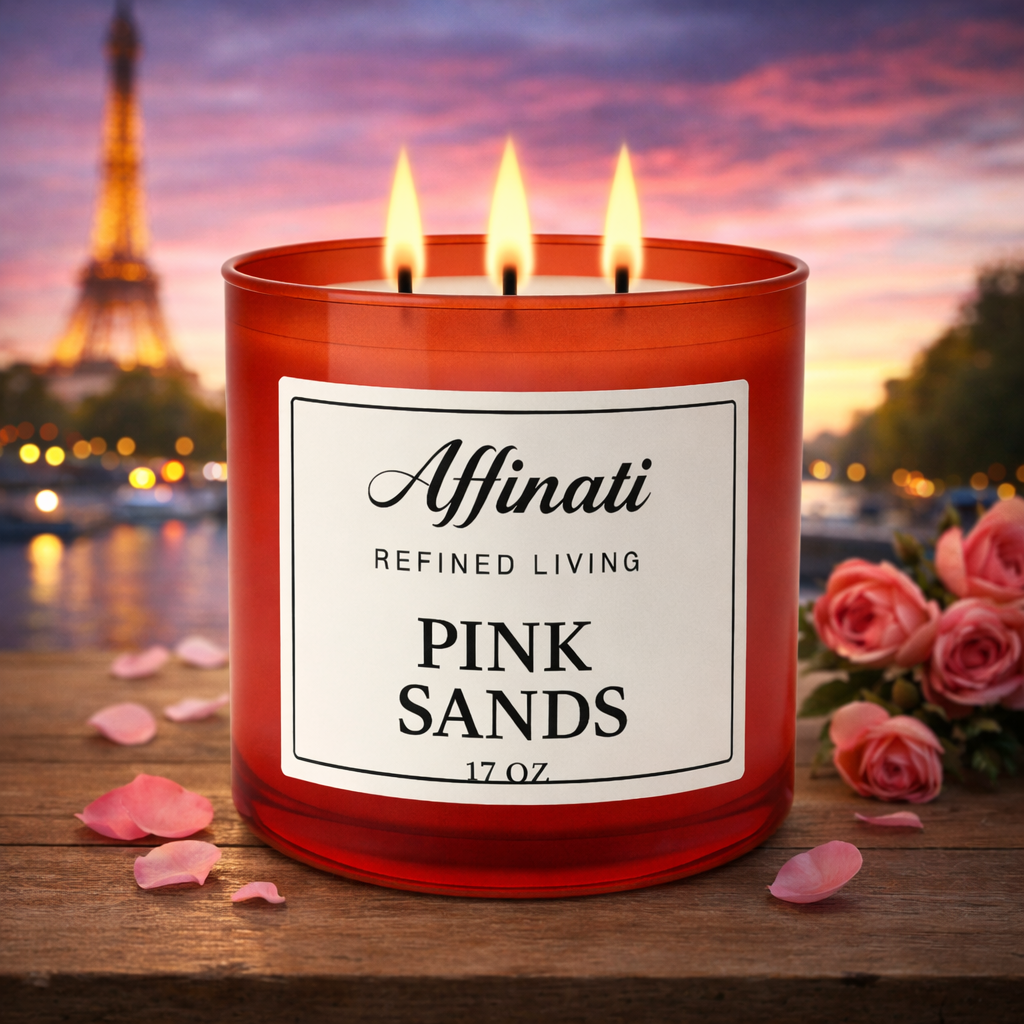 3-Wick Pink Sands Candle