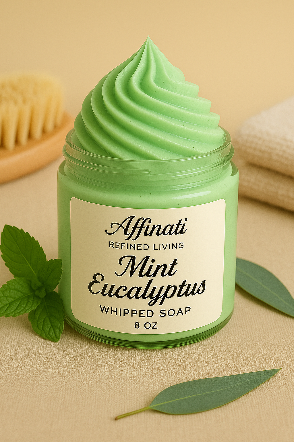Whipped Soap - Mint Eucalyptus - Affinati