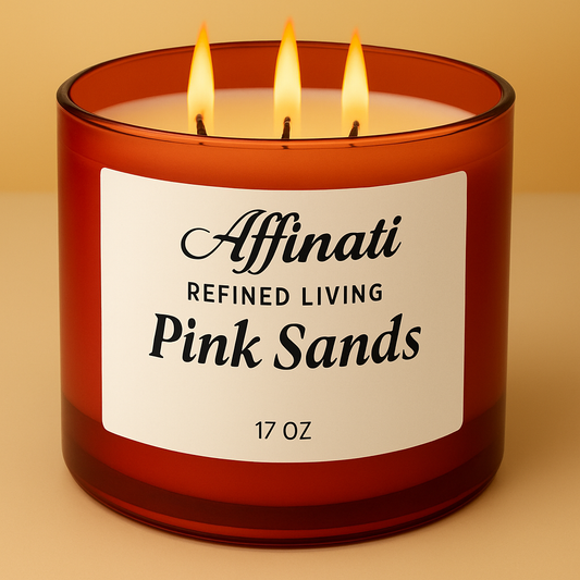 3-Wick Pink Sands Candle