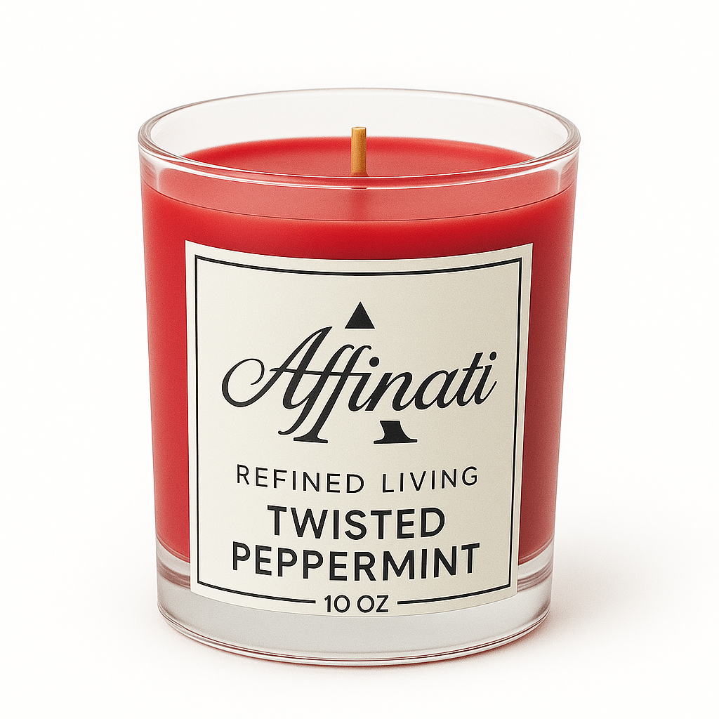 Twisted Peppermint Original Candle - Affinati