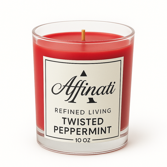 Twisted Peppermint Original Candle - Affinati