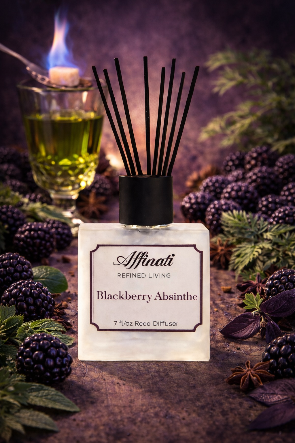 薰衣草香草藤条扩香器