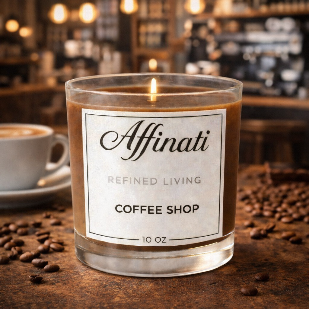 コーヒーショップ オリジナル キャンドル