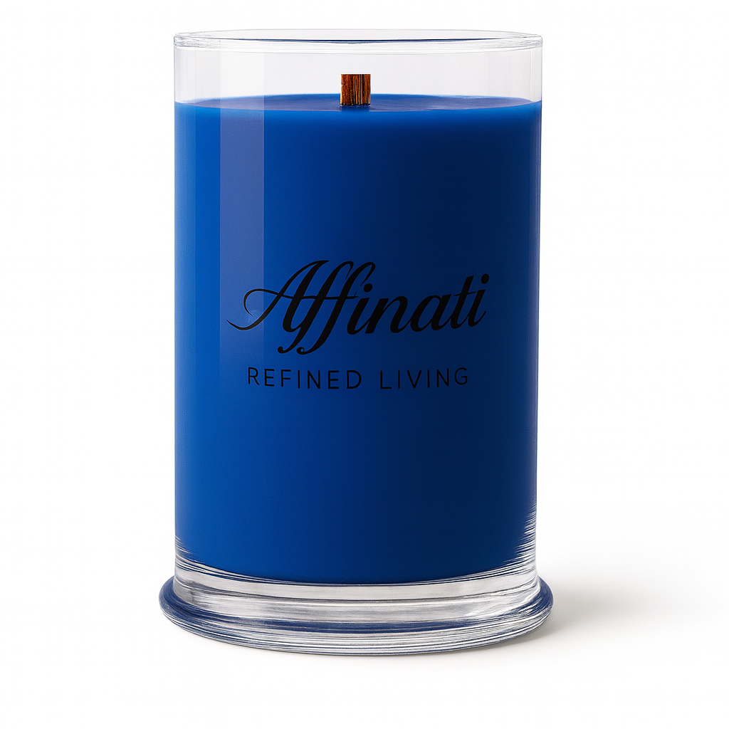 Aloha Bloom Wooden Wick Candle – Luxury 21 oz Soy Blend | Affinati
