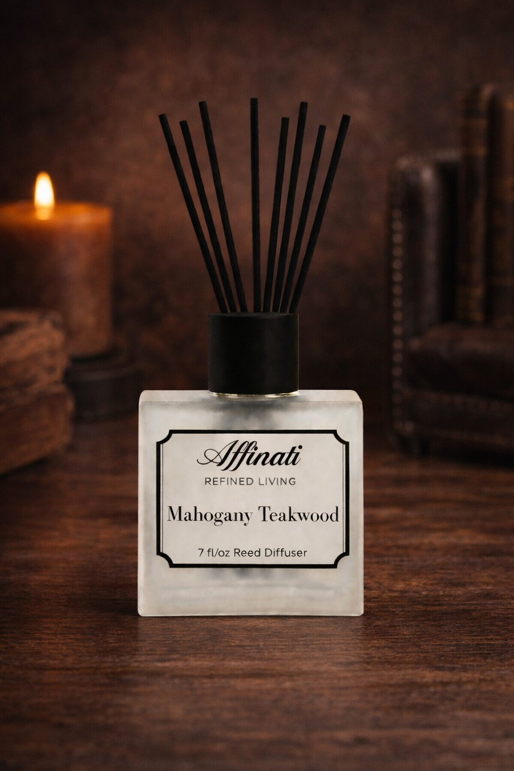 Mahogni Teaktræ Rør Diffuser