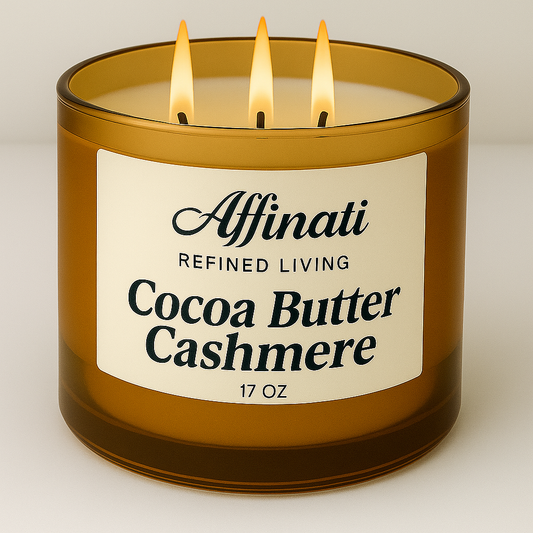 3-Wick Cocoa Butter Cashmere Candle