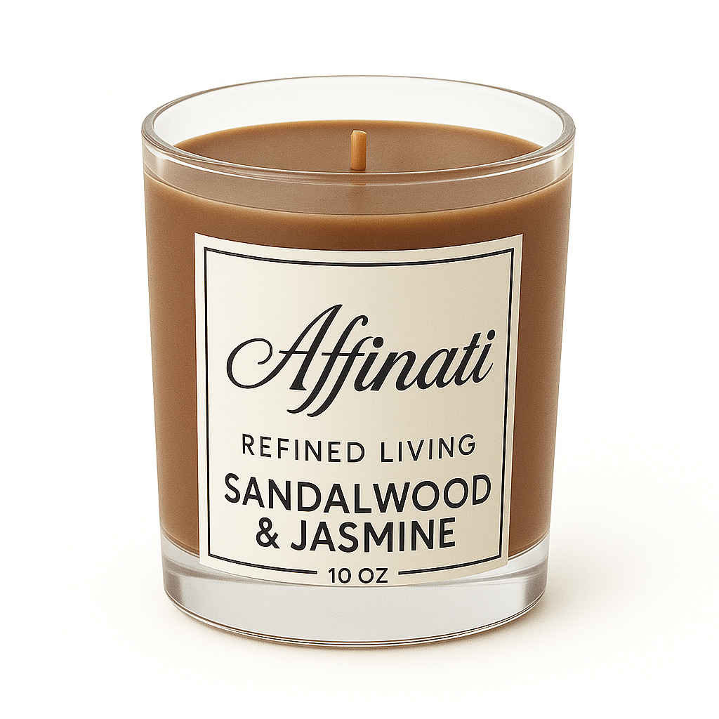 Sandalwood & Jasmine Original Candle - Affinati