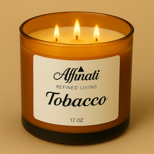 3-Wick Tobacco Candle - Affinati