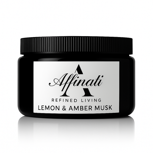Lemon & Amber Musk - Shea Butter Body Lotion (10 oz)