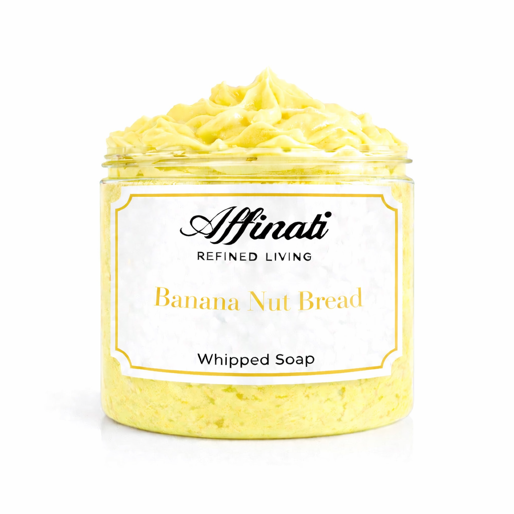 Mydło do ciała w piance o zapachu bananowego chleba orzechowego - 20 oz