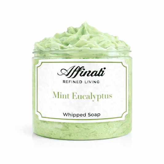 Mátové eukalyptové šlehané mýdlo - 20 oz
