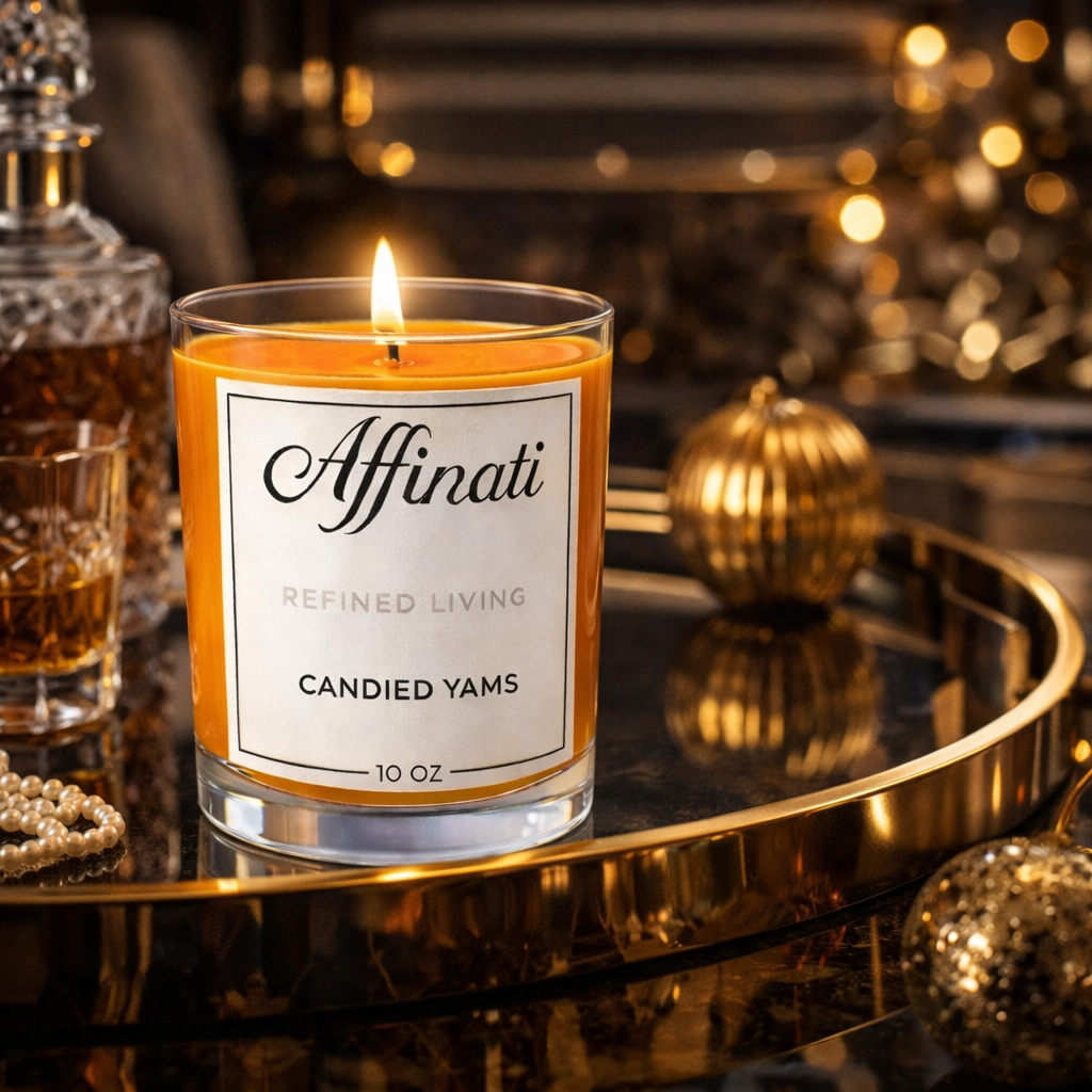 Kandiserte søtpoteter Originalt Lys