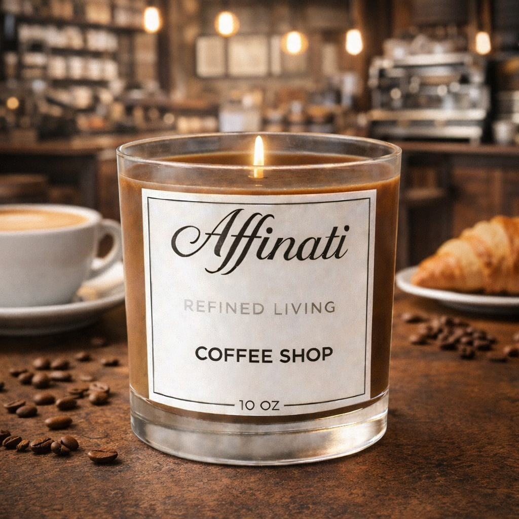 コーヒーショップ オリジナル キャンドル