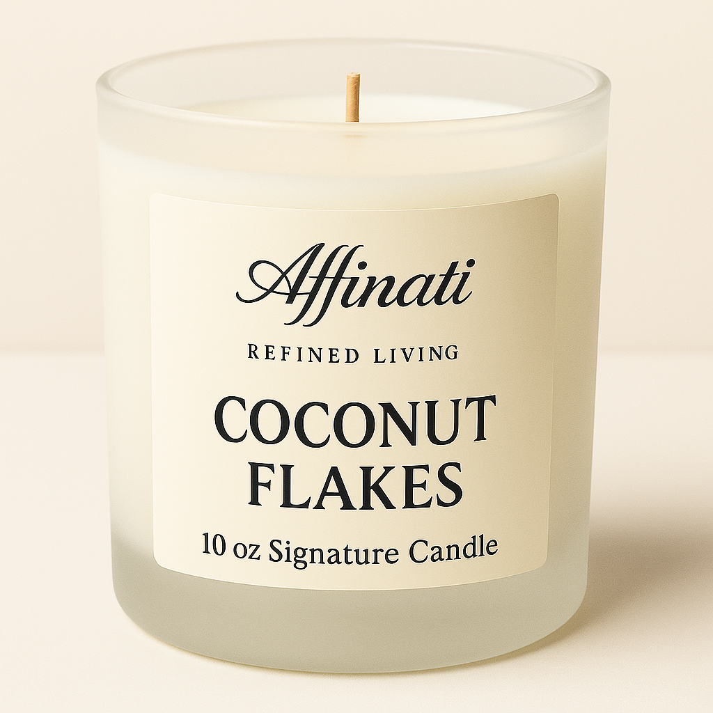 Coconut Flakes Signature Candle - Affinati