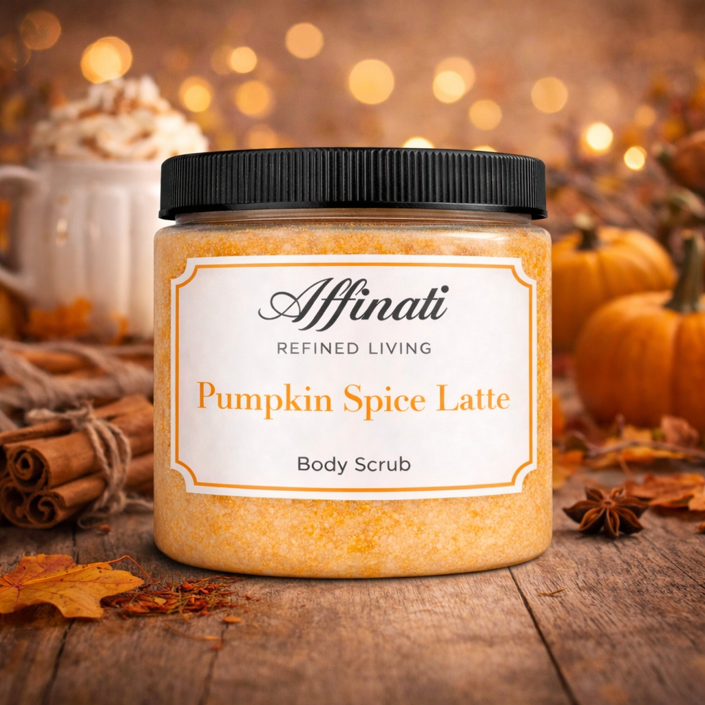 Απολεπιστικό Σώματος Pumpkin Spice Latte 20 oz | Αφρώδες Απολεπιστικό Αλατιού