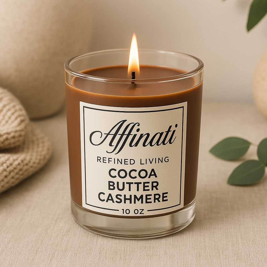 Cocoa Butter Cashmere Original Candle - Affinati