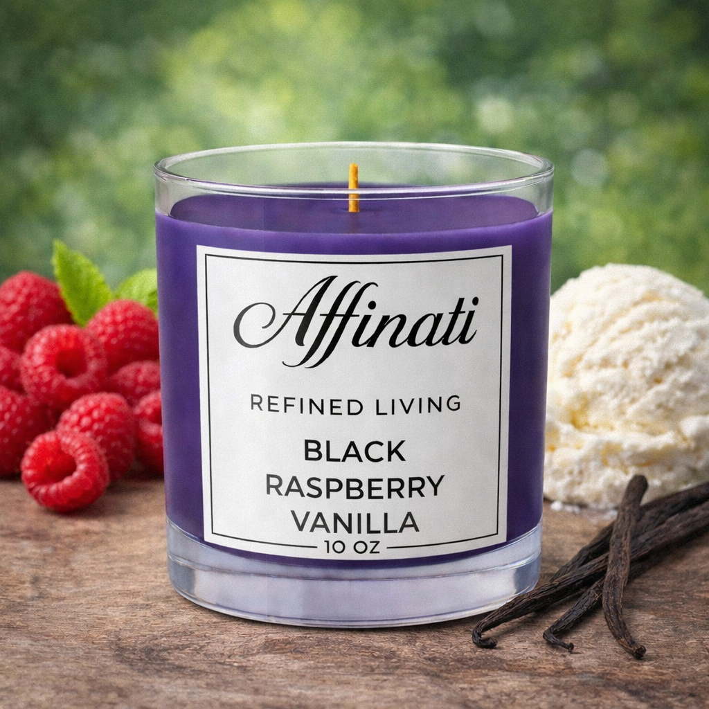 Candela Originale Vaniglia Lampone Nero