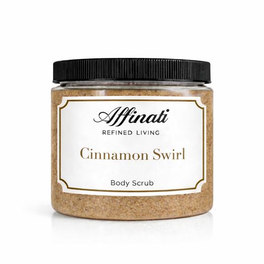 Cinnamon Swirl Body Scrub 20 oz | Whipped Salt Scrub