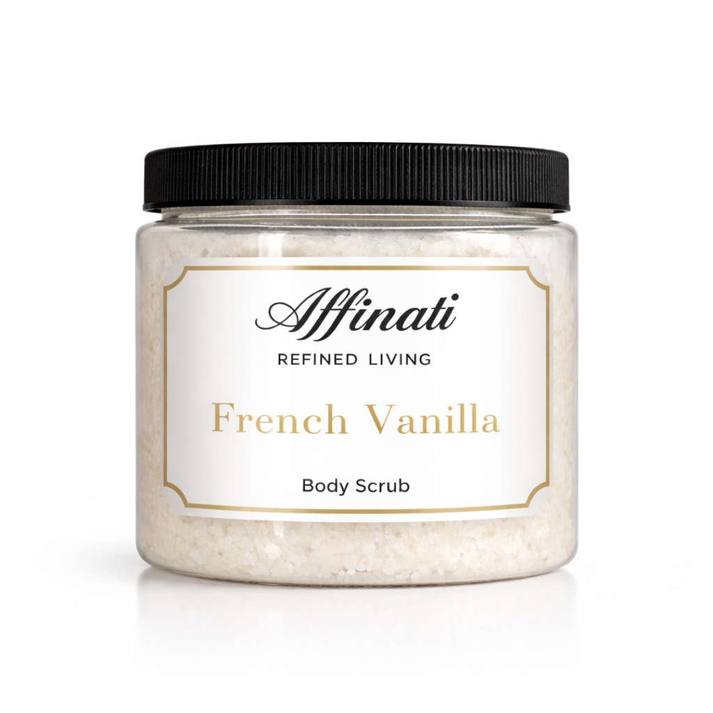 French Vanilla Body Scrub 20 oz | Whipped Salt Scrub