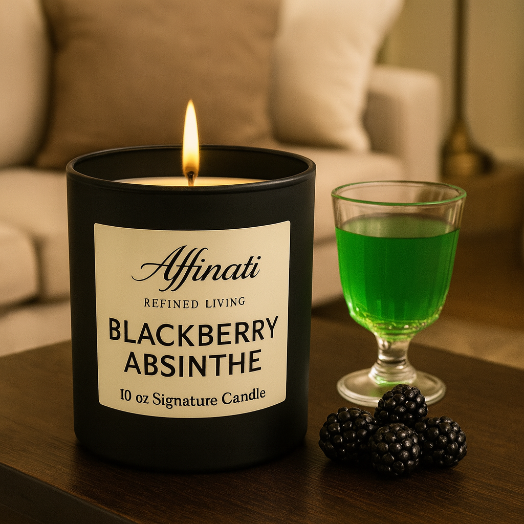 Blackberry Absinthe Signature Candle - Affinati